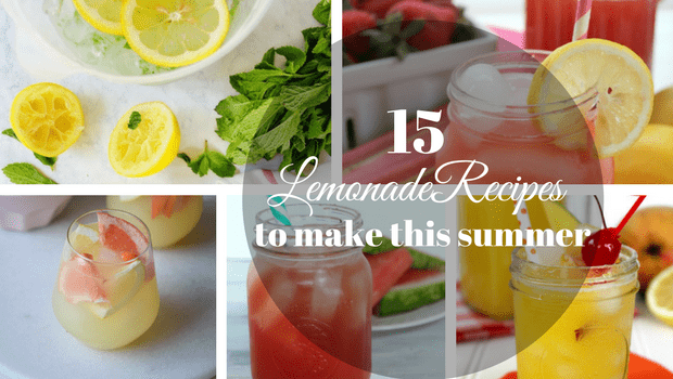 15 lemonade recipes