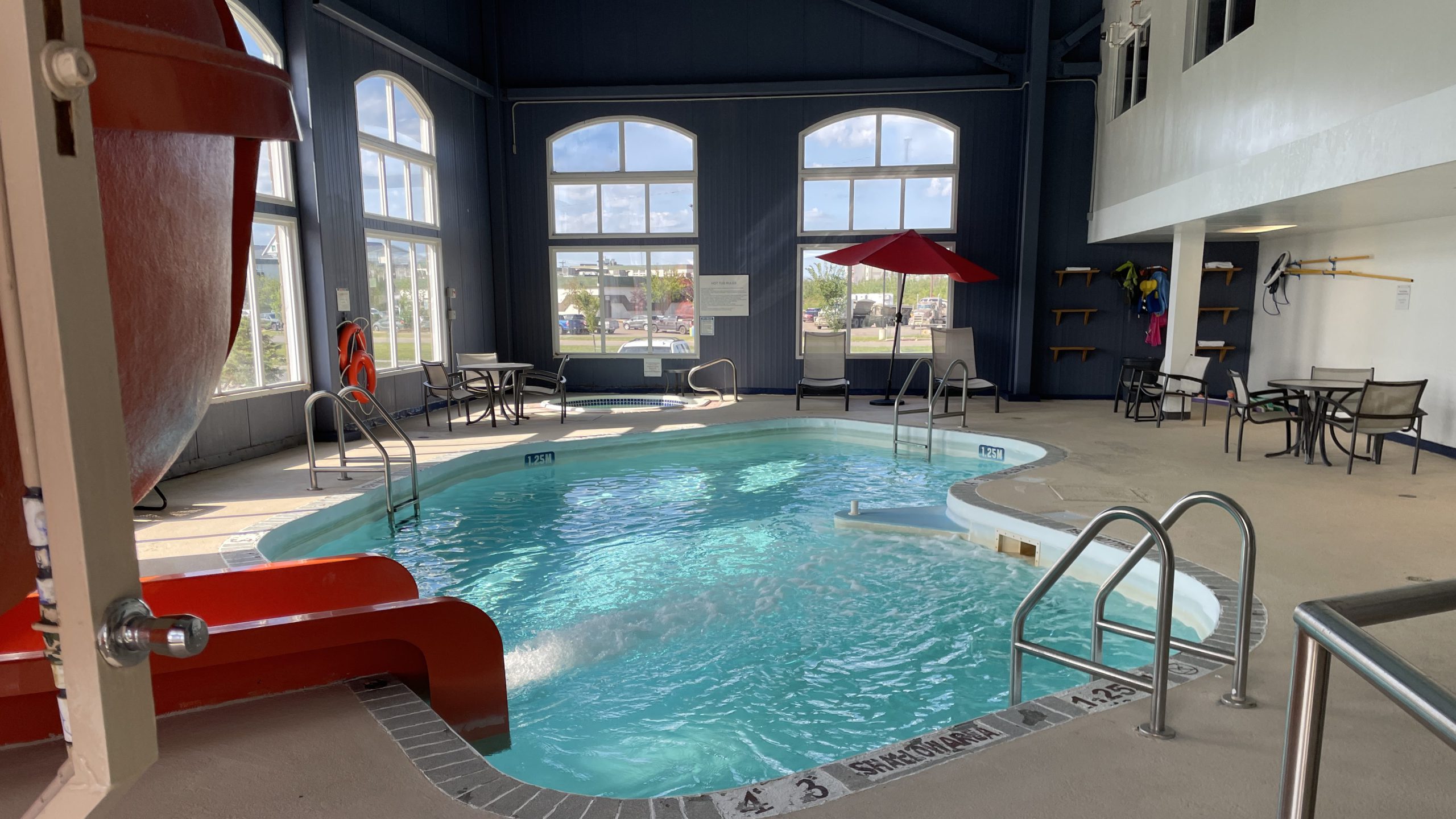 The Best Hotel Pool In Fort McMurray (We LOVE It!)