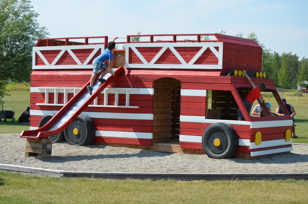 Discovery Wildlife Park Playground - fire truck