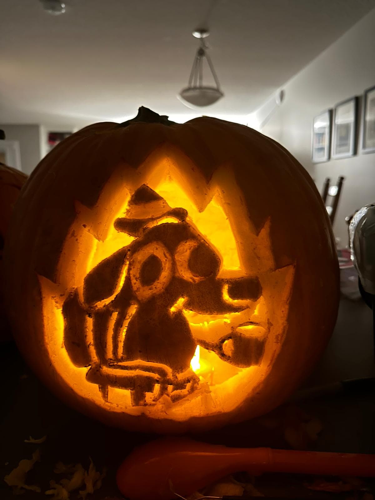 ”This is Fine” Pumpkin