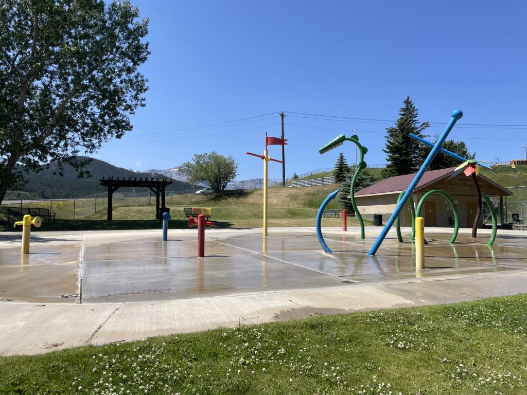 Flumerfelt Spray Park in Coleman.